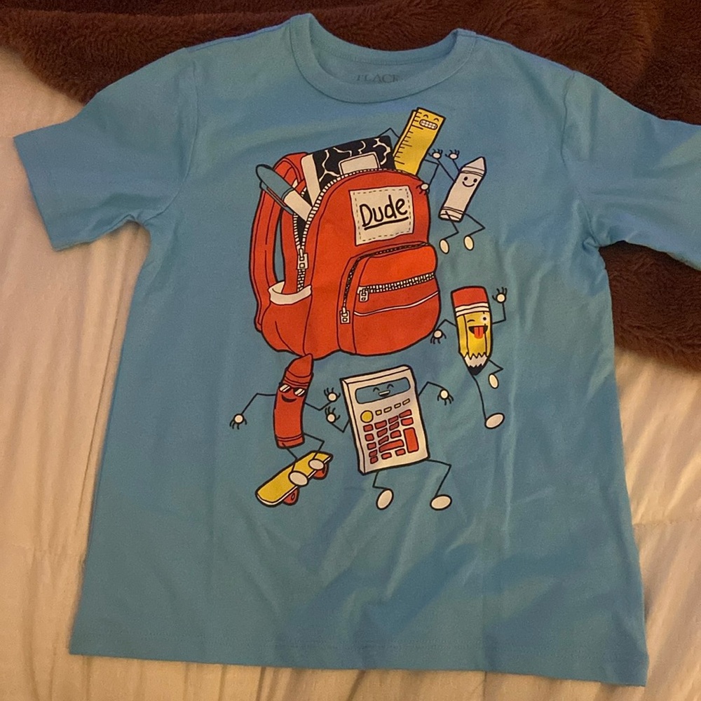 Boys “school “ t shirt